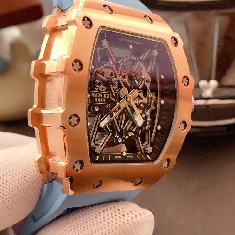 21-22AW リシャールミル ダイヤモンドベゼル RM 35-02偽物 RAFAEL NADAL 自動巻き riv33011代引きを販売